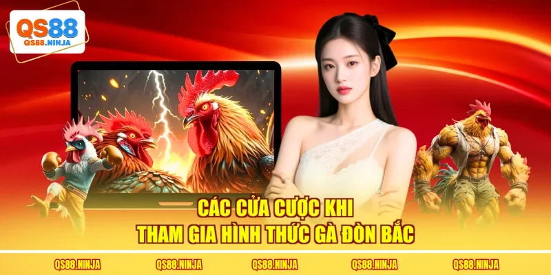 Các cửa cược khi tham gia hình thức gà đòn Bắc